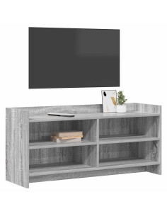 Mobile TV 100 x 33 x 47 cm Sonoma grigio Legno ingegnerizzato 2