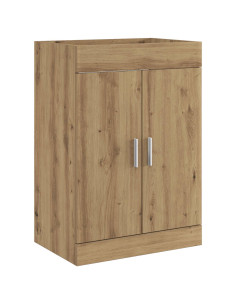 Mobiletto da Bagno Sotto Lavabo Rovere Artigianale