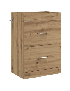 Mobiletto da Bagno Sotto Lavabo Rovere Artigianale