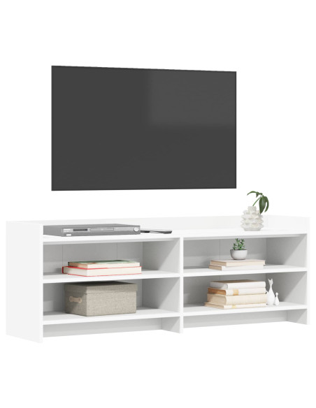 Mobile TV 135 x 33 x 47 cm Bianco Legno ingegnerizzato