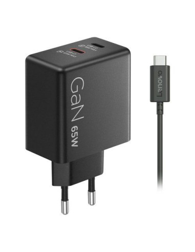 DUAL USB-C 65W GAN POWER ADAPTER