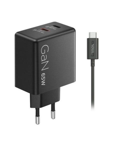 DUAL USB-C 65W GAN POWER ADAPTER