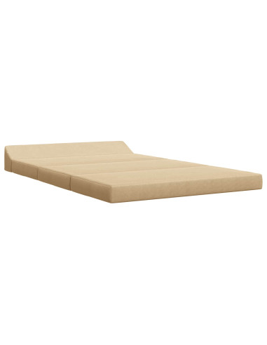 Divano Letto Pieghevole Verde Grigio 120 x 60 x 49 cm Tessuto