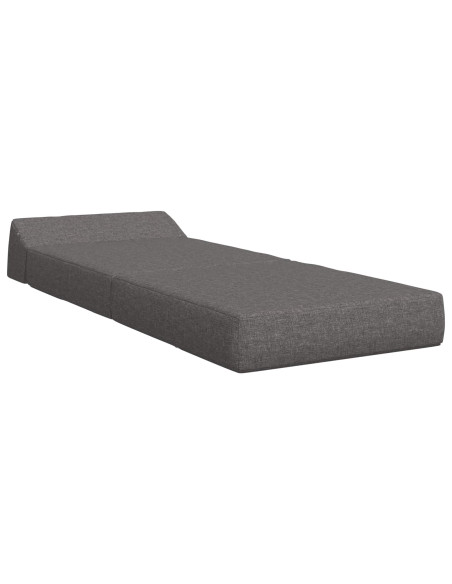 Divano Letto Pieghevole Grigio Chiaro 60 x 70 x 41 cm Tessuto