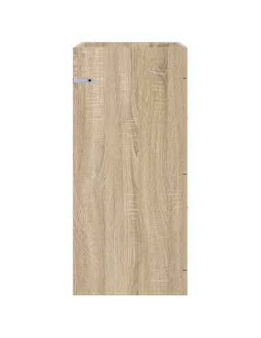 Mobiletto da Bagno Sotto Lavabo Rovere Sonoma 56 x 37,5 x 81 cm