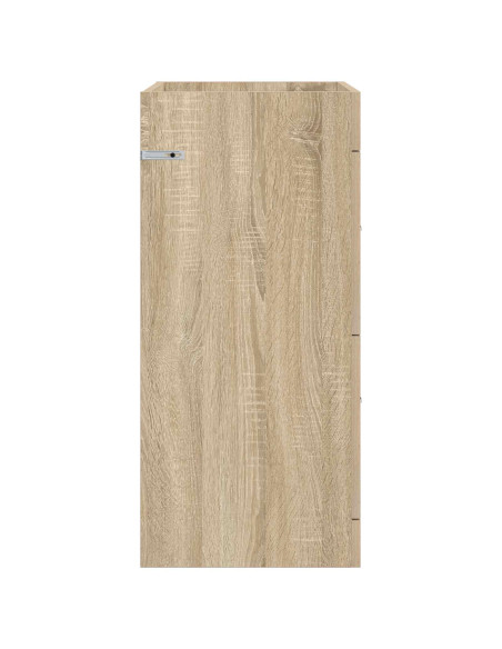 Mobiletto da Bagno Sotto Lavabo Rovere Sonoma 56 x 37,5 x 81 cm