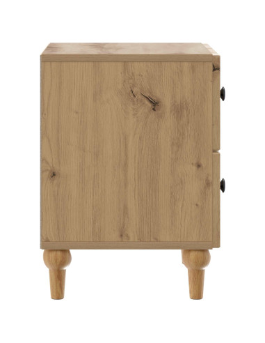 Armadio da Notte Rovere Artigianale 43 x 34,5 x 48 cm