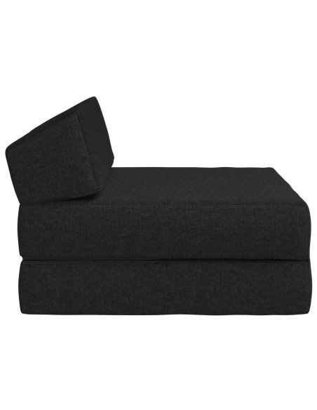Divano Letto Pieghevole Nero 60 x 70 x 41 cm Tessuto