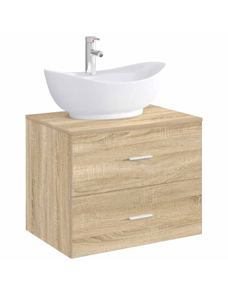 Lavabo da bagno Cromato 59 x 35 x 21 cm Metallo