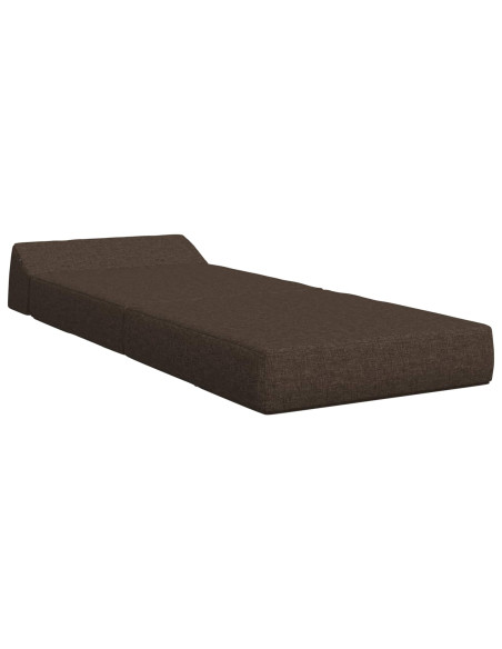 Divano Letto Pieghevole Tortora 60 x 70 x 41 cm Tessuto