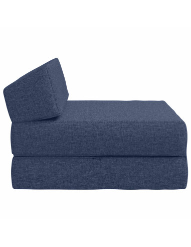Divano Letto Pieghevole Blu 60 x 70 x 41 cm Tessuto