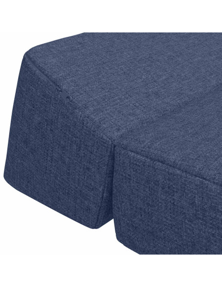 Divano Letto Pieghevole Blu 60 x 70 x 41 cm Tessuto