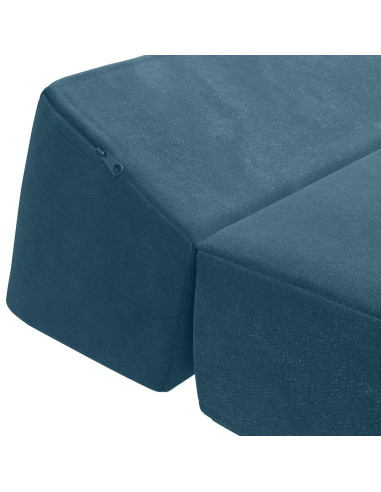 Divano Letto Pieghevole Blu 60 x 70 x 41 cm Tessuto