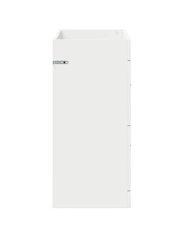 Mobiletto da Bagno Sotto Lavabo Bianco 78,5 x 37,5 x 81 cm