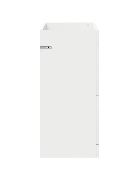 Mobiletto da Bagno Sotto Lavabo Bianco 78,5 x 37,5 x 81 cm