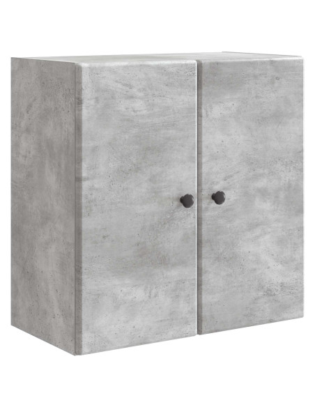 Mobiletto a muro Grigio Cemento 59 x 31 x 60 cm