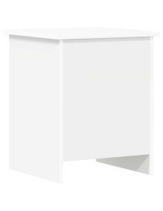 Cassa di stoccaggio Bianco 40 x 40 x 50 cm Legno ingegnerizzato