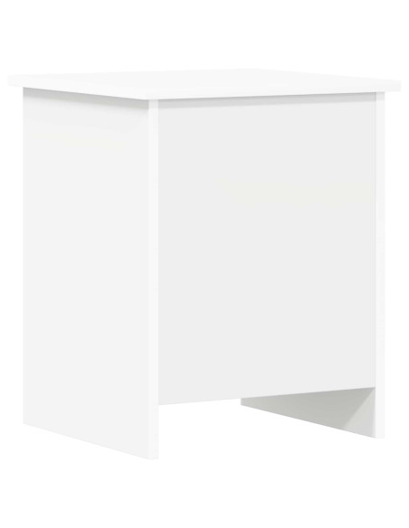 Cassa di stoccaggio Bianco 40 x 40 x 50 cm Legno ingegnerizzato