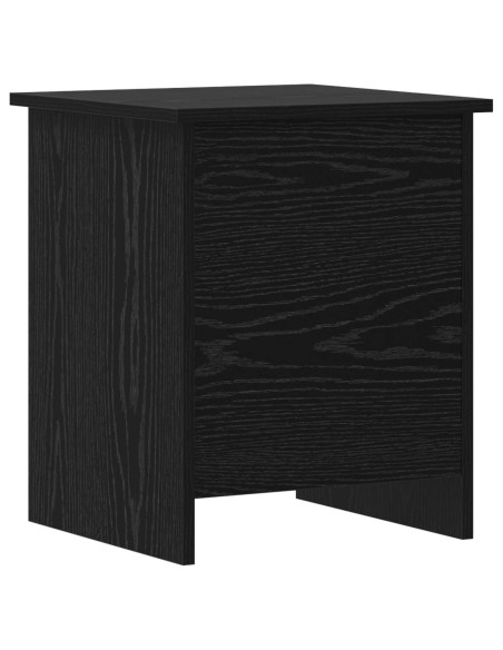 Cassa di stoccaggio Rovere Nero 40 x 40 x 50 cm