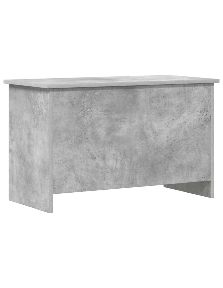 Cassa di stoccaggio Grigio Cemento 80 x 40 x 50 cm