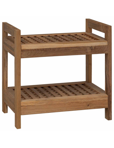 Mensola da bagno Naturale 45 x 30 x 45 cm Legno di teak solido