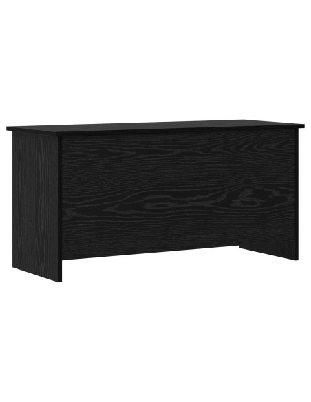 Cassa di stoccaggio Rovere Nero 100 x 40 x 50 cm