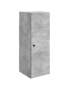 Mobiletto a muro Grigio Cemento 33 x 34,5 x 90 cm