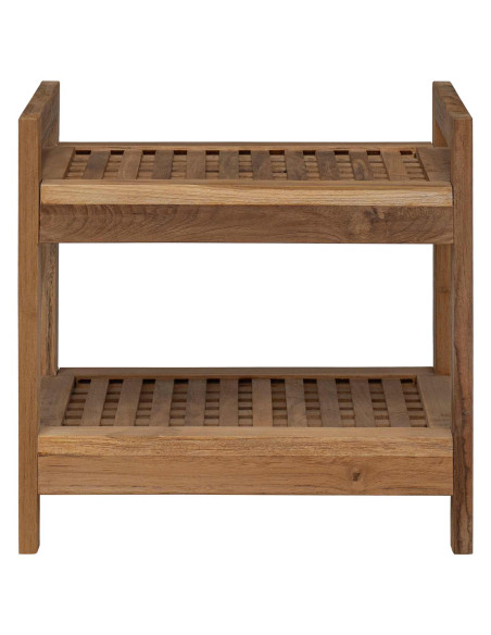 Mensola da bagno Naturale 45 x 30 x 45 cm Legno di teak solido