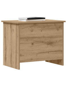 Cassa di stoccaggio Rovere Artigianale 60 x 40 x 50 cm 2