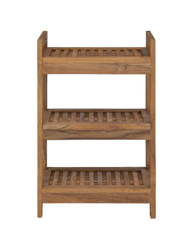 Mensola da bagno Naturale 45 x 30 x 71 cm Legno di teak solido