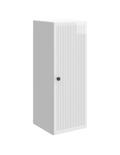 Mobiletto a muro Bianco Lucido 33 x 34,5 x 90 cm