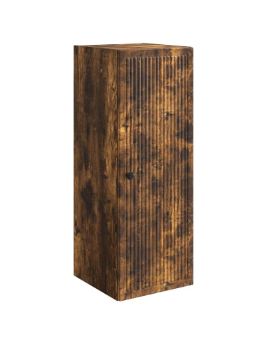 Mobiletto a muro Rovere Fumo 33 x 34,5 x 90 cm