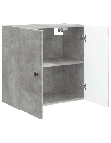 Mobiletto a muro Grigio Cemento 59 x 31 x 60 cm