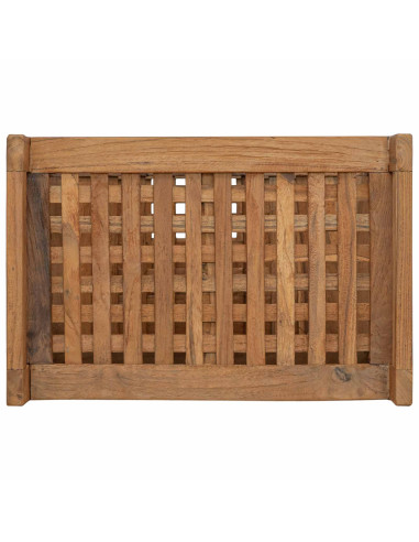 Mensola da bagno Naturale 45 x 30 x 71 cm Legno di teak solido