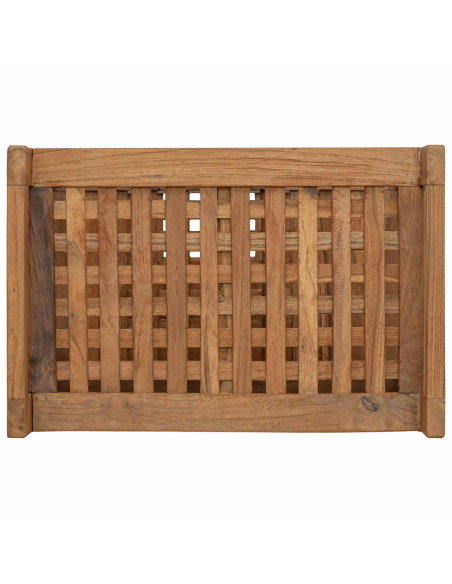 Mensola da bagno Naturale 45 x 30 x 71 cm Legno di teak solido