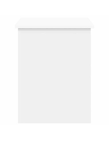 Cassa di stoccaggio Bianco 80 x 40 x 50 cm Legno ingegnerizzato