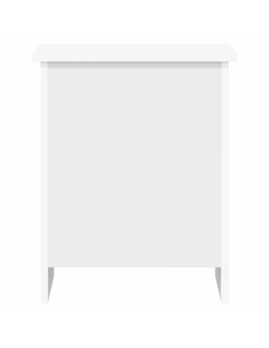 Cassa di stoccaggio Bianco 40 x 40 x 50 cm Legno ingegnerizzato