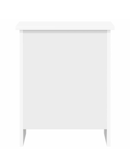Cassa di stoccaggio Bianco 40 x 40 x 50 cm Legno ingegnerizzato