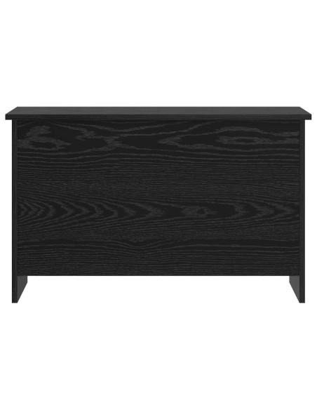 Cassa di stoccaggio Rovere Nero 80 x 40 x 50 cm
