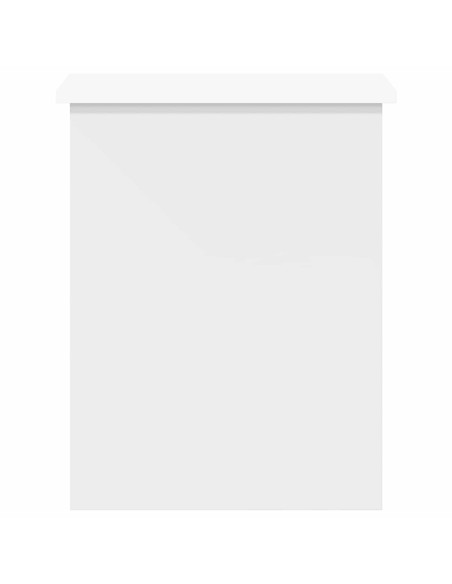 Cassa di stoccaggio Bianco 40 x 40 x 50 cm Legno ingegnerizzato
