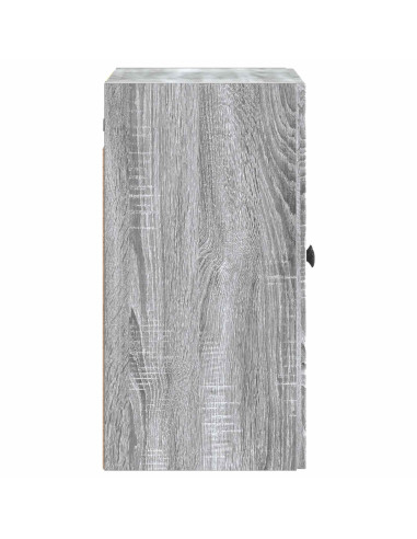 Mobiletto a muro Sonoma grigio 59 x 31 x 60 cm