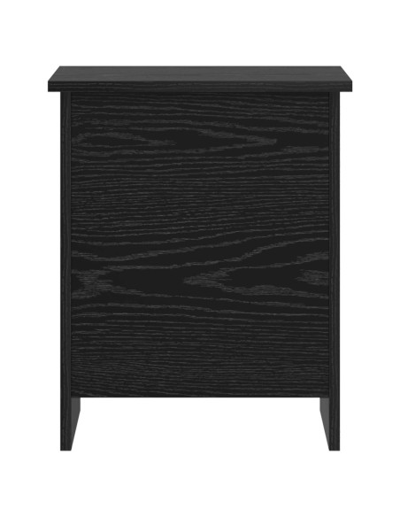 Cassa di stoccaggio Rovere Nero 40 x 40 x 50 cm