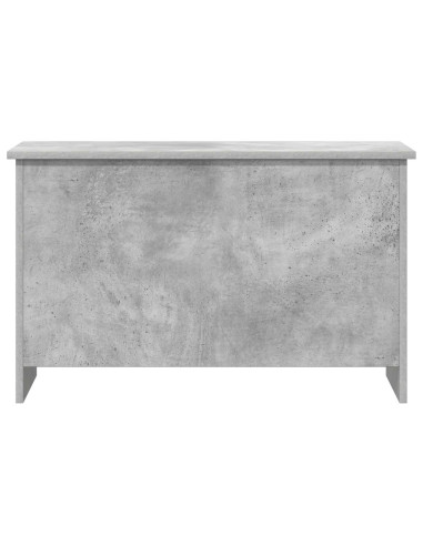 Cassa di stoccaggio Grigio Cemento 80 x 40 x 50 cm