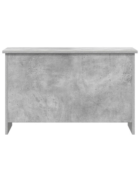 Cassa di stoccaggio Grigio Cemento 80 x 40 x 50 cm
