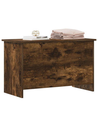 Cassa di stoccaggio Rovere Fumo 80 x 40 x 50 cm