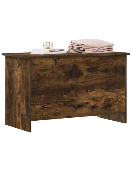 Cassa di stoccaggio Rovere Fumo 80 x 40 x 50 cm