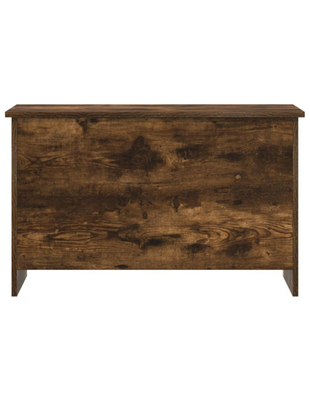 Cassa di stoccaggio Rovere Fumo 80 x 40 x 50 cm