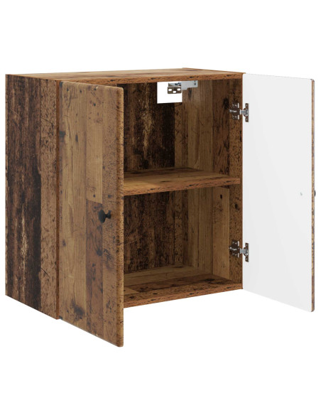 Mobiletto a muro Legno antico 59 x 31 x 60 cm