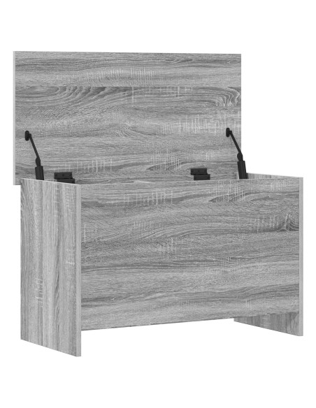 Cassa di stoccaggio Sonoma grigio 80 x 40 x 50 cm