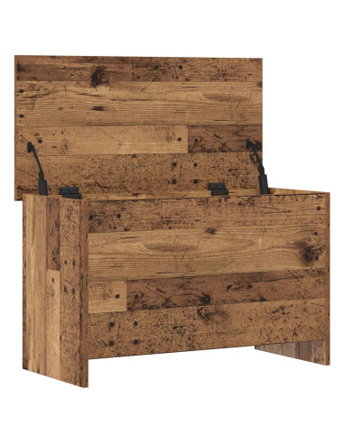 Cassa di stoccaggio Legno antico 80 x 40 x 50 cm
